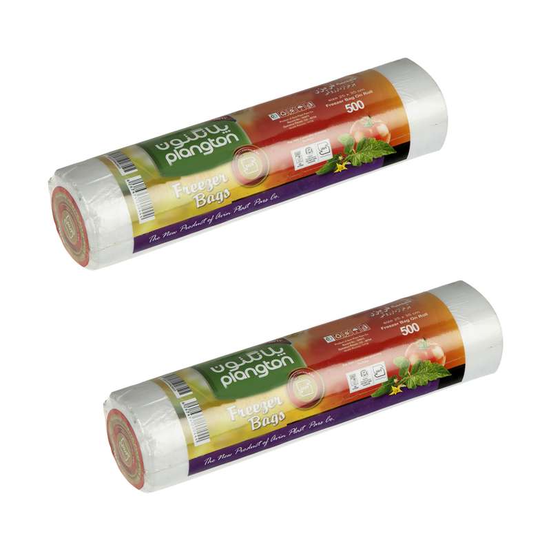 کیسه فریزر پلانگتون مدل P_500_F دو بسته 500 عددی