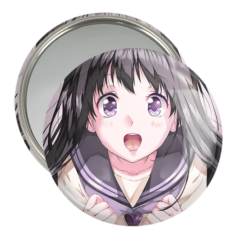 آینه جیبی خندالو مدل چیتاندا انیمه هیوکا Hyouka  کد 17063