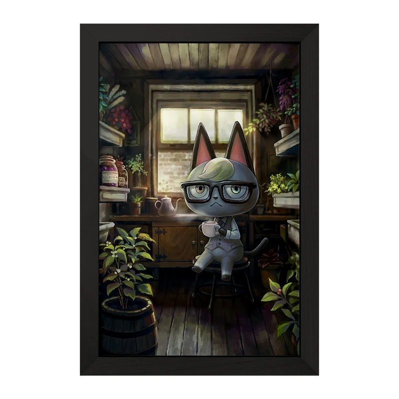 تابلو خندالو مدل بازی انیمال کراسینگ (Animal Crossing) کد 32653