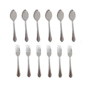 ست قاشق و چنگال 12 پارچه طرح دلی