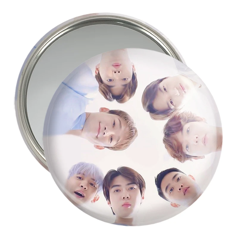 آینه جیبی خندالو مدل گروه موسیقی اکسو EXO  کد 2826