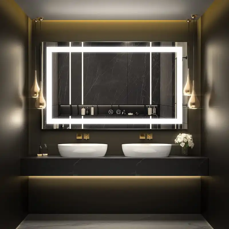 آینه سرویس بهداشتی مدل بک لایت A900