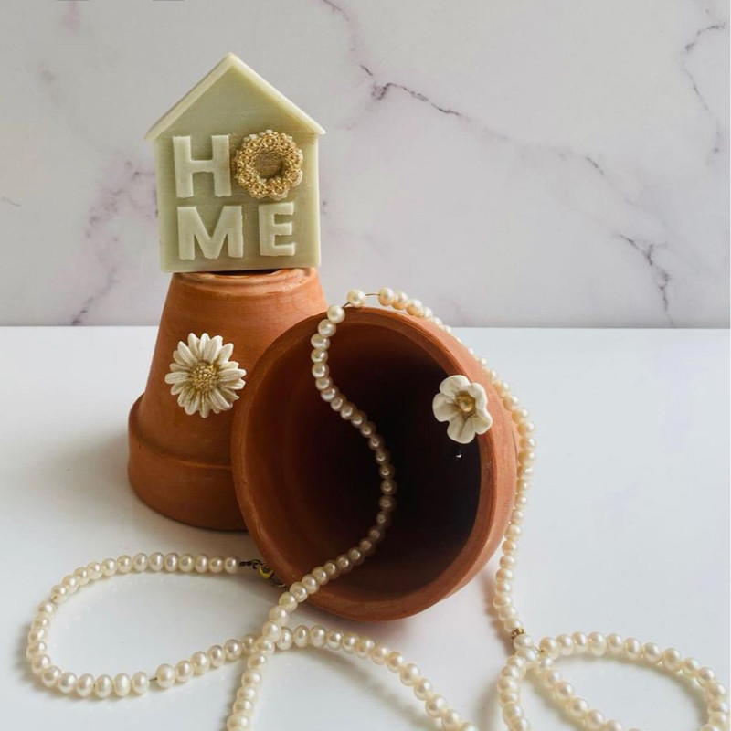 قالب شمع مدل خانه