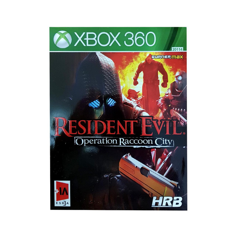 بازی resident evil operation raccoon city مخصوص X box