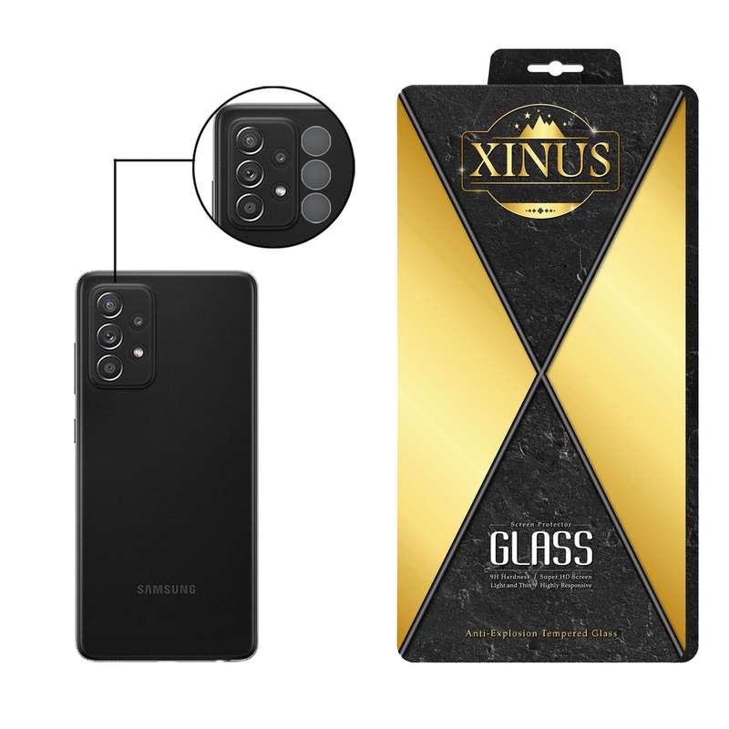 محافظ لنز دوربین ژینوس مدل PLX مناسب برای گوشی موبایل سامسونگ Galaxy A52 5G