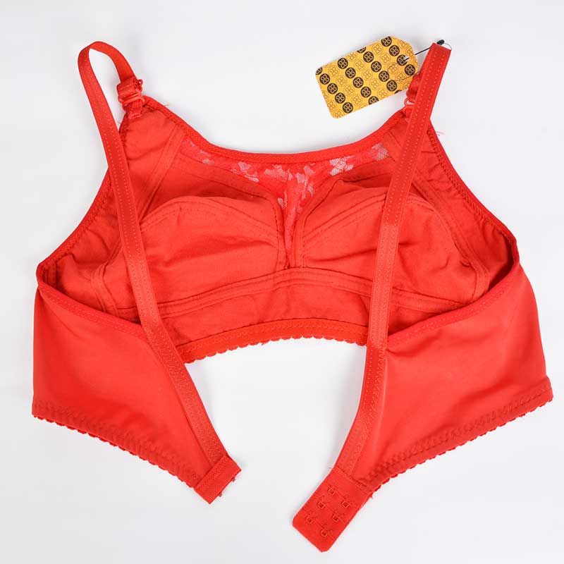 سوتین زنانه دکسونری مدل 125004805  گیپور رنگ قرمز -  - 5