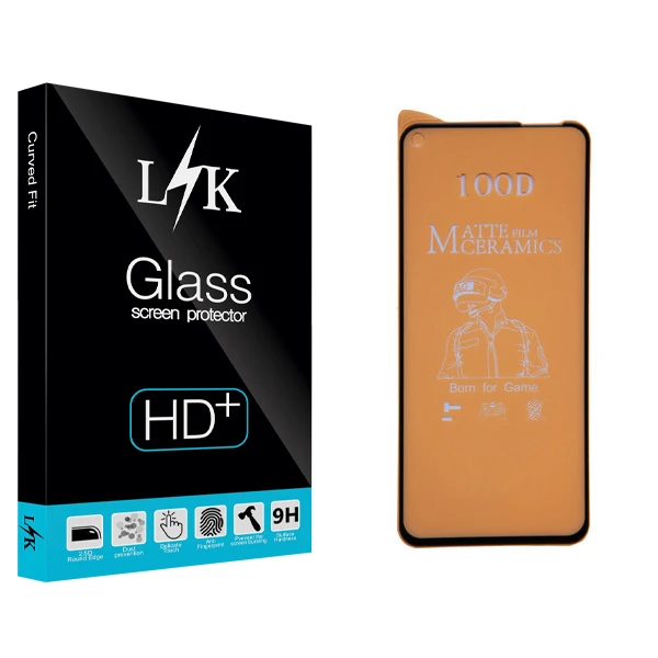 محافظ صفحه نمایش سرامیکی ال کی مدل Hard glass مناسب برای گوشی موبایل سامسونگ Galaxy A11