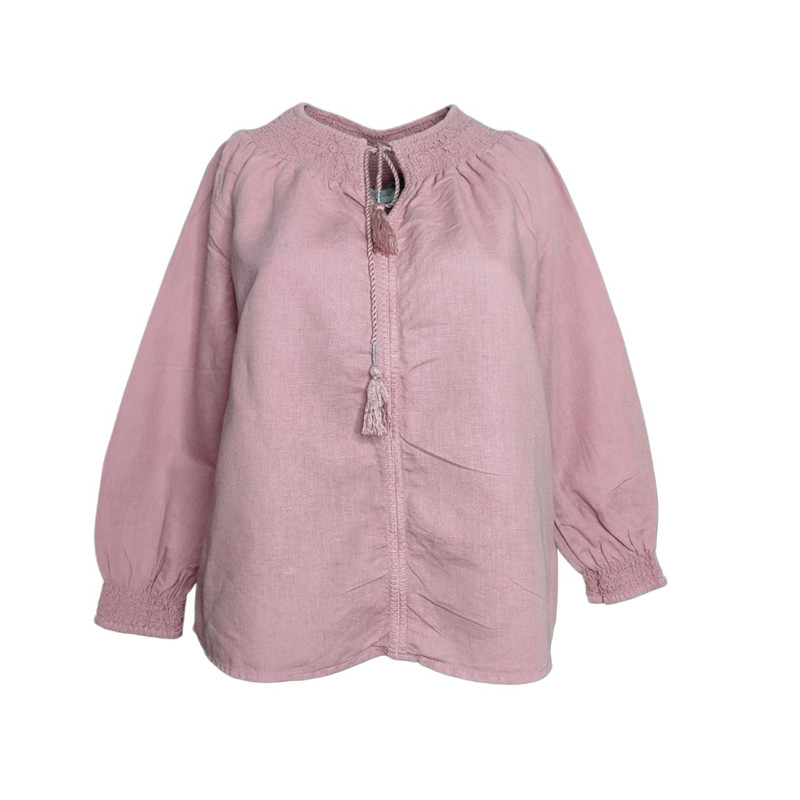 بلوز آستین بلند زنانه مدل نخی