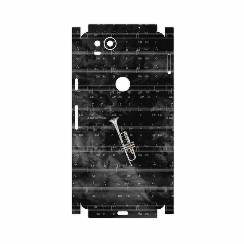برچسب پوششی ماهوت مدل Trumpet-FullSkin مناسب برای گوشی موبایل گوگل Pixel 2