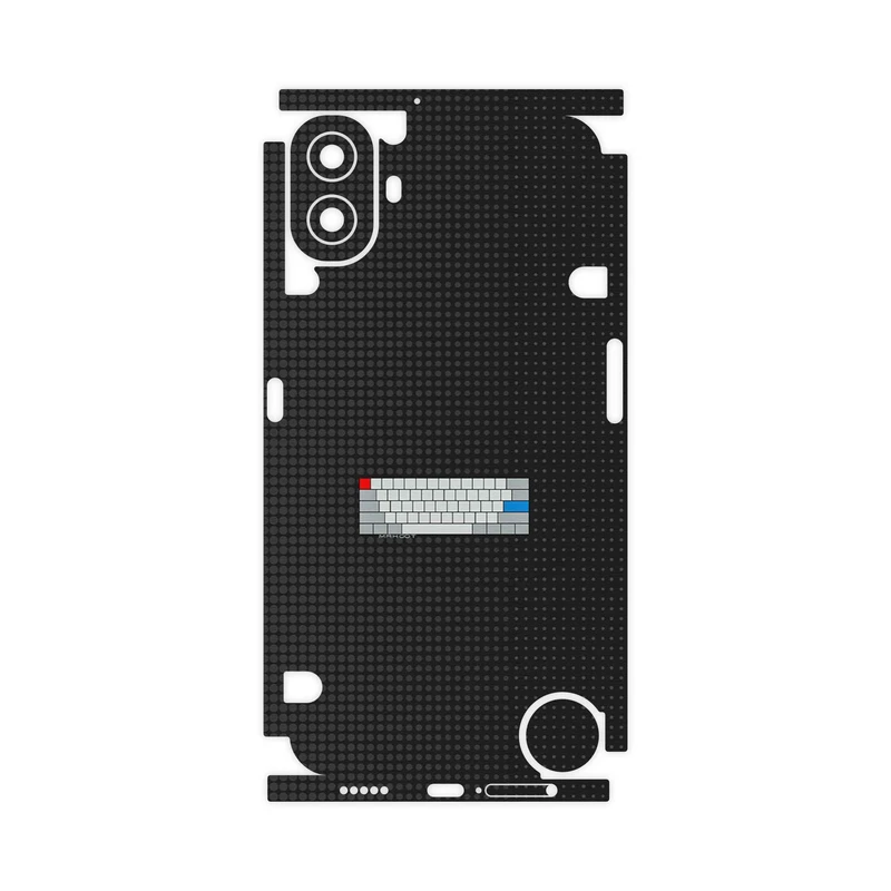 برچسب پوششی ماهوت مدل Minimal Keyboard Icon-FullSkin مناسب برای گوشی موبایل ناتینگ CMF Phone 1