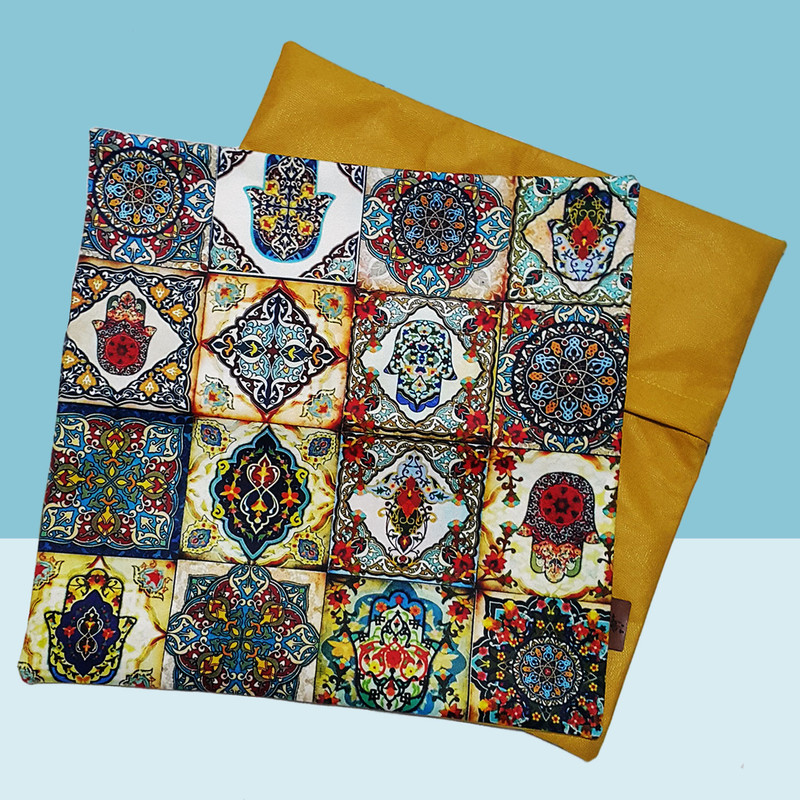 رومیزی کد 70390 به همراه کاور کوسن