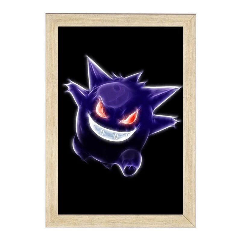 تابلو خندالو مدل گنگار انیمه پوکمون  کد 17400