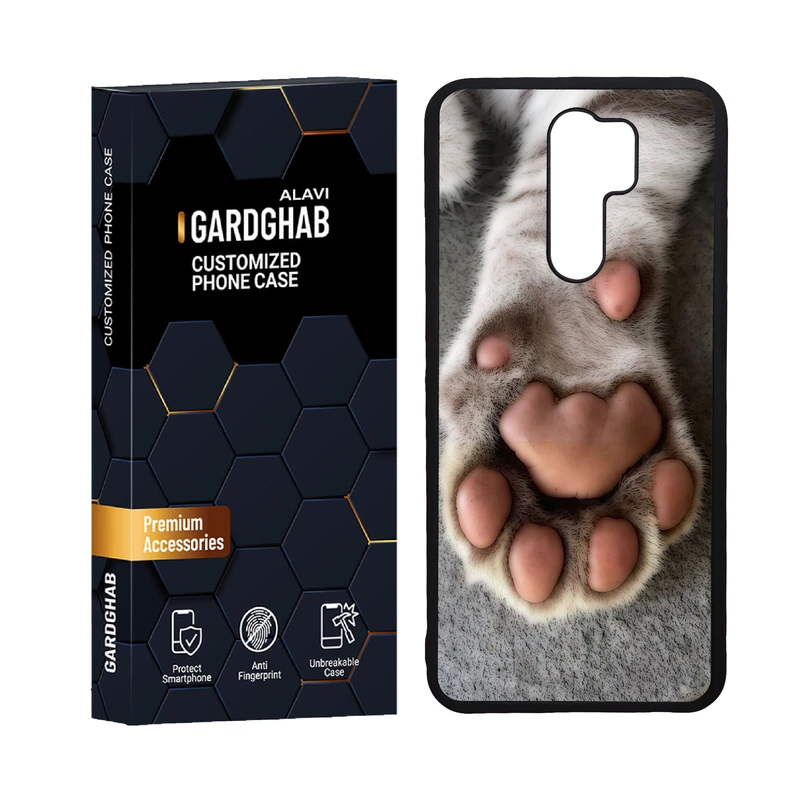 کاور گارد قاب علوی مدل دورژله ای هنری مناسب برای گوشی موبایل شیائومی Redmi 9 / Redmi 9 Prime