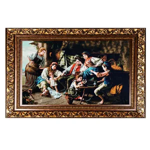 تابلو فرش ماشینی طرح کانون خانواده مدل 78