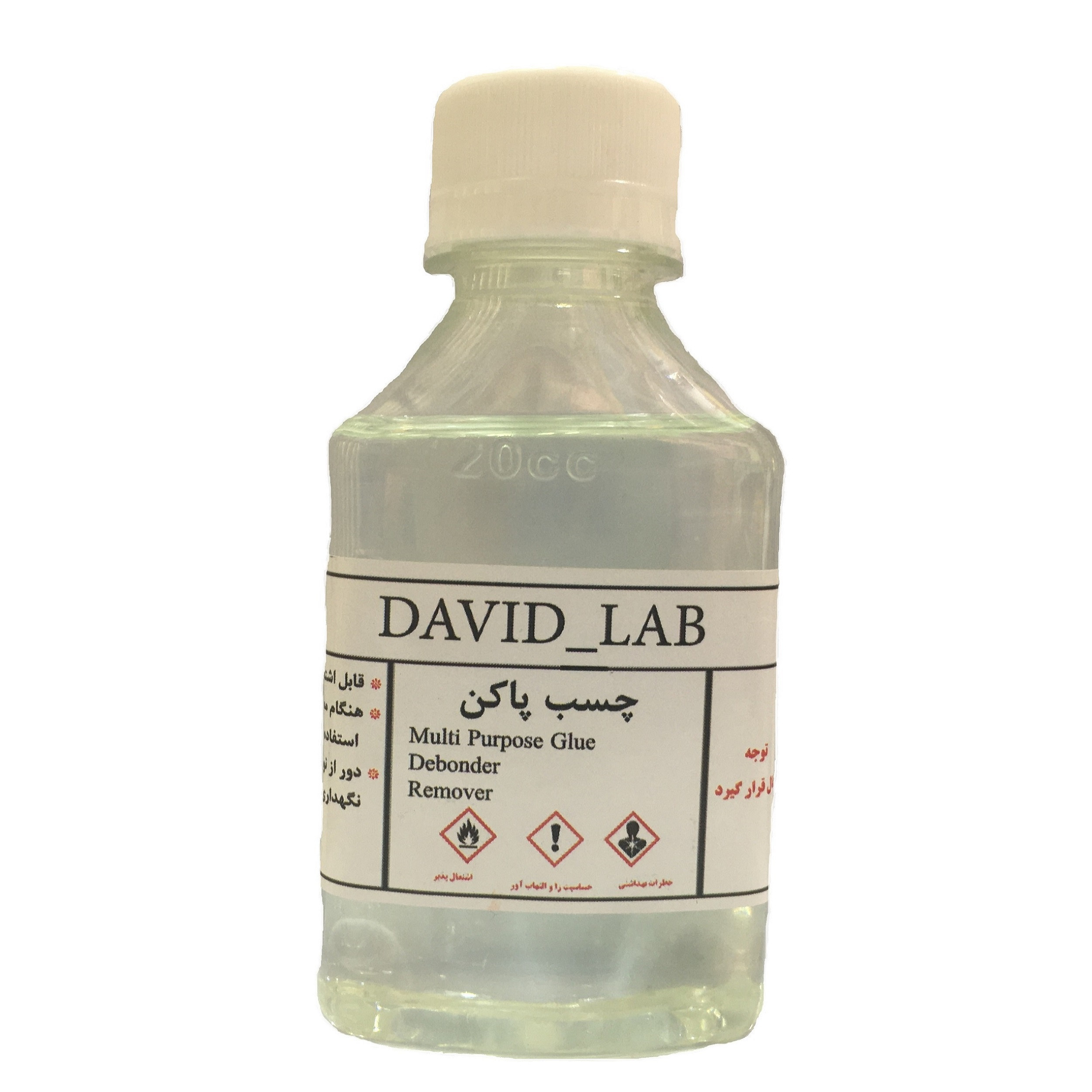 مایع چسب پاک کن دیویدلب کد 1 حجم 120 میلی لیتر مایع چسب پاک کن دیویدلب کد 1 حجم 120 میلی لیتر