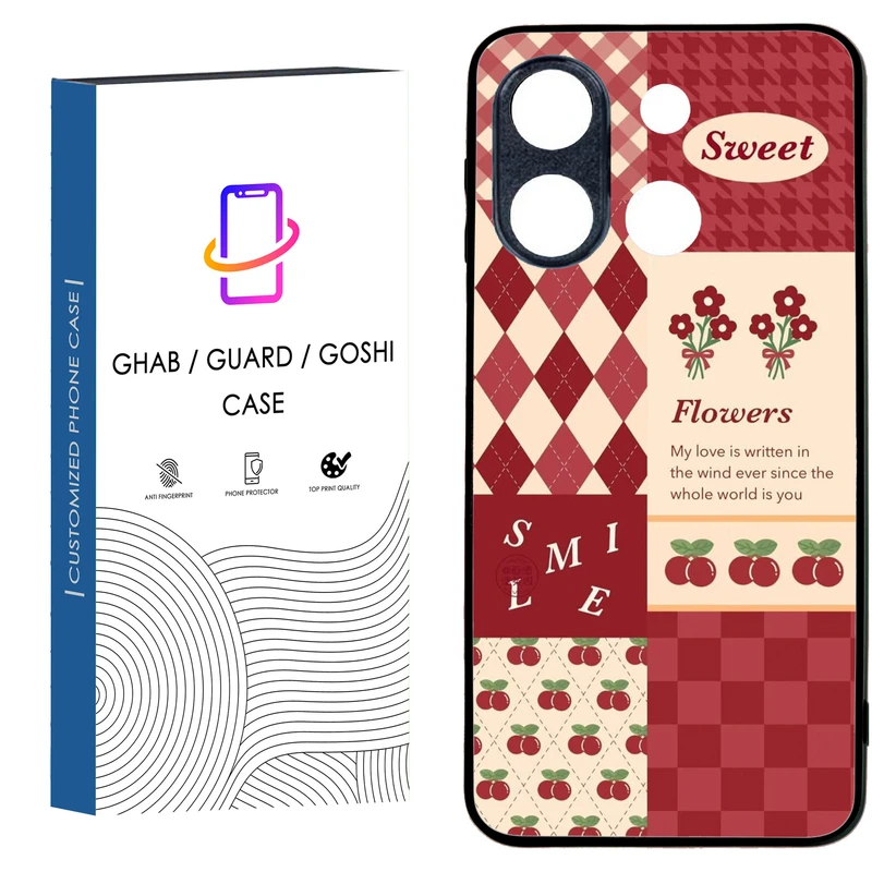 کاور قاب گارد گوشی طرح دخترانه کد 65 - tpu مناسب برای گوشی موبایل وکال V۰ / V۰ Plus