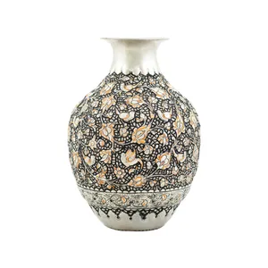 گلدان قلمزنی عتیق کد 621010