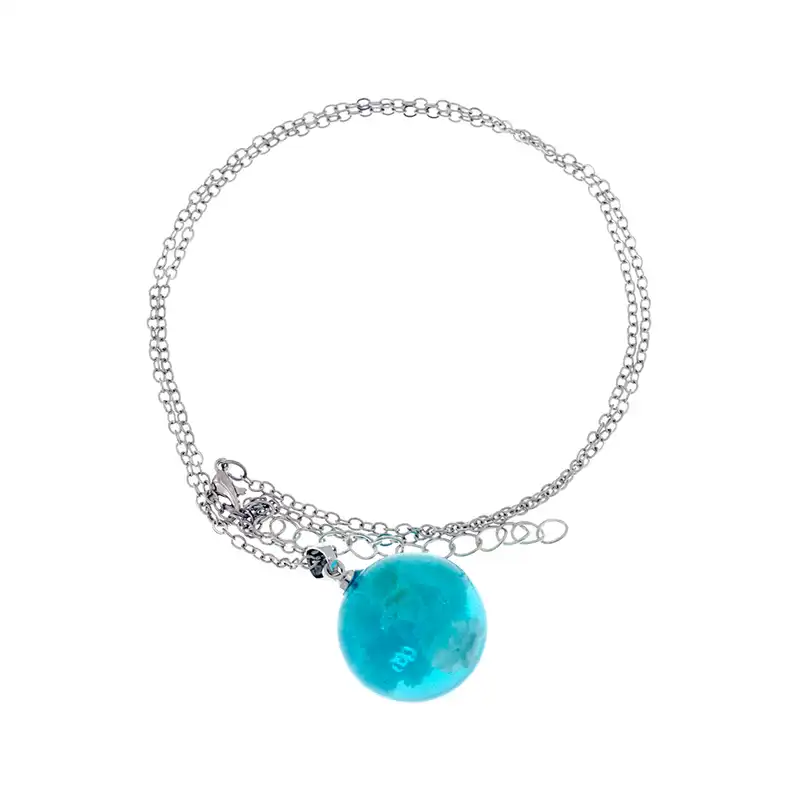 گردنبند زنانه برانت مدل شبتاب ابر کومولوس آسمان