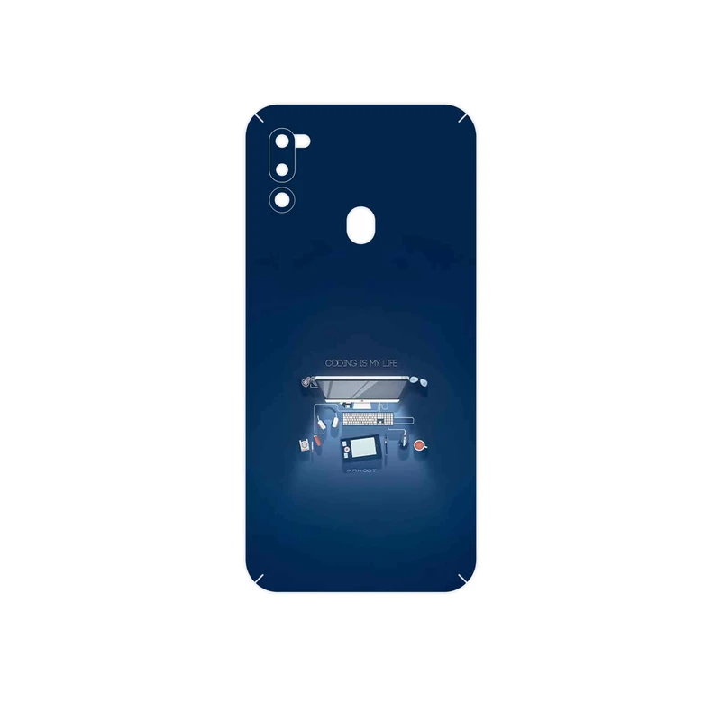 برچسب پوششی ماهوت مدل Programming 3 مناسب برای گوشی موبایل سامسونگ Galaxy M21 (2021) Edition