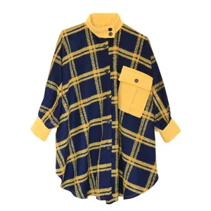 پالتو زنانه مدل چهارخانه