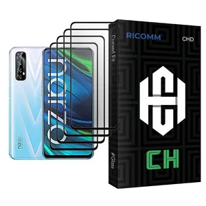 Ricomm CH Glass MIX004 Screen Protector For Realme Narzo 20 Pro Pack Of 4