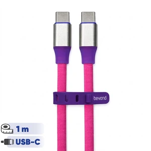 کابل تبدیل usb-c به usb-c بیاند مدل bcc-531kf fast charge طول 1 متر