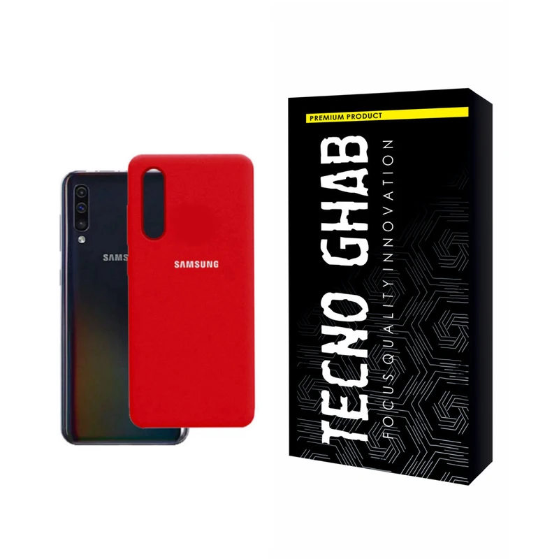 کاور تکنو قاب مدل سیلیکونی مناسب برای گوشی موبایل سامسونگ GALAXY A70 