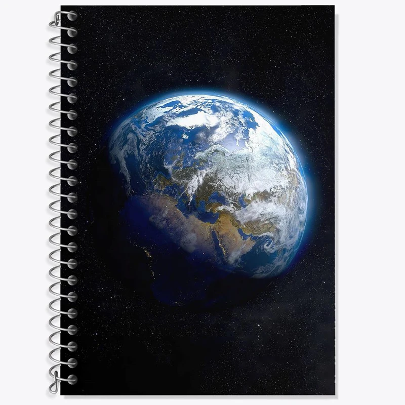 دفتر لغت 50 برگ خندالو مدل سیاره زمین کد 25356