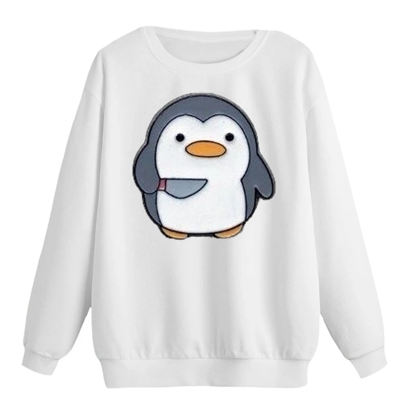 سویشرت زنانه مدل پنگوئن عصبانی کد p2  