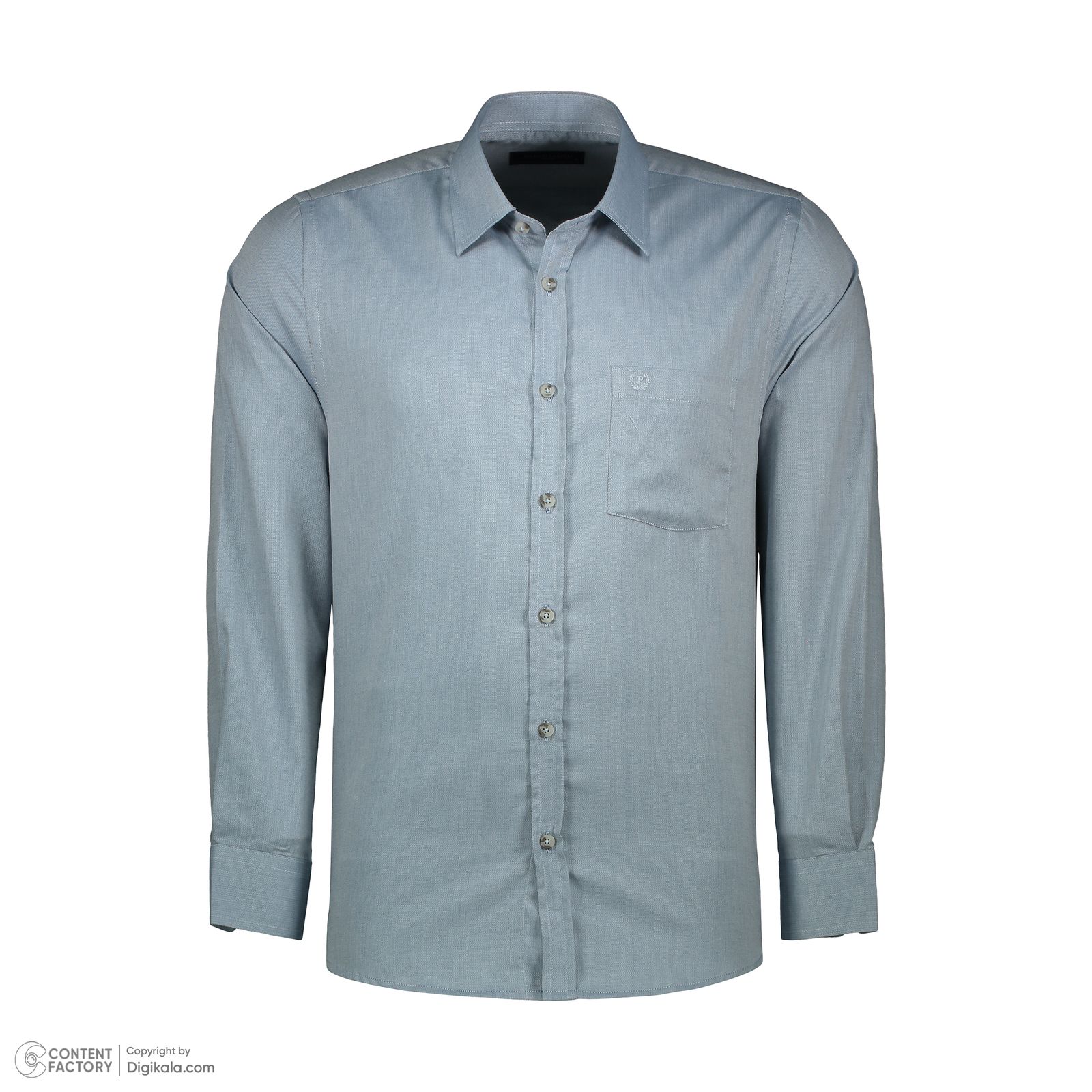 پیراهن آستین بلند مردانه پاتن جامه مدل رگولار 102721030145548 - - 30