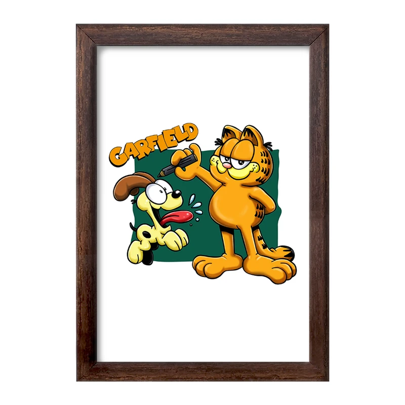 تابلو خندالو طرح گارفیلد کد F2145