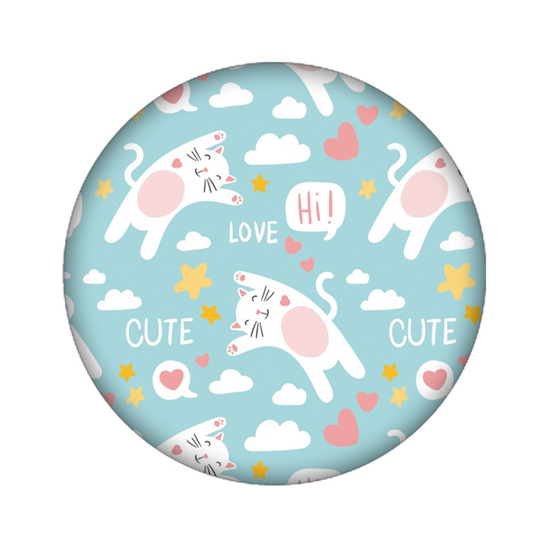 استیکر تزئینی موبایل مدل گربه کد 3381