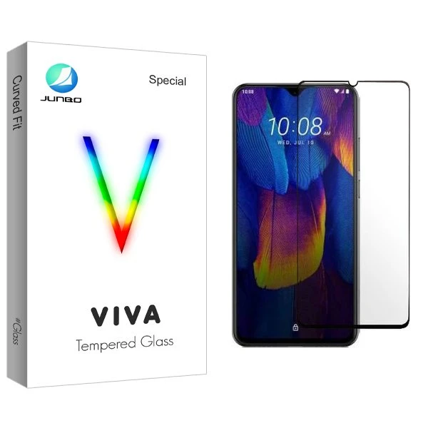 محافظ صفحه نمایش شیشه ای جانبو مدل Viva مناسب برای گوشی موبایل اچ تی سی Wildfire X