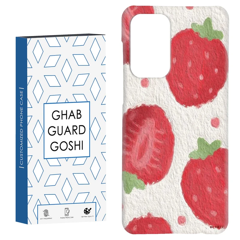 کاور قاب گارد گوشی طرح توت فرنگی کد Dimo-922 مناسب برای گوشی موبایل سامسونگ Galaxy A33 / A33 5G