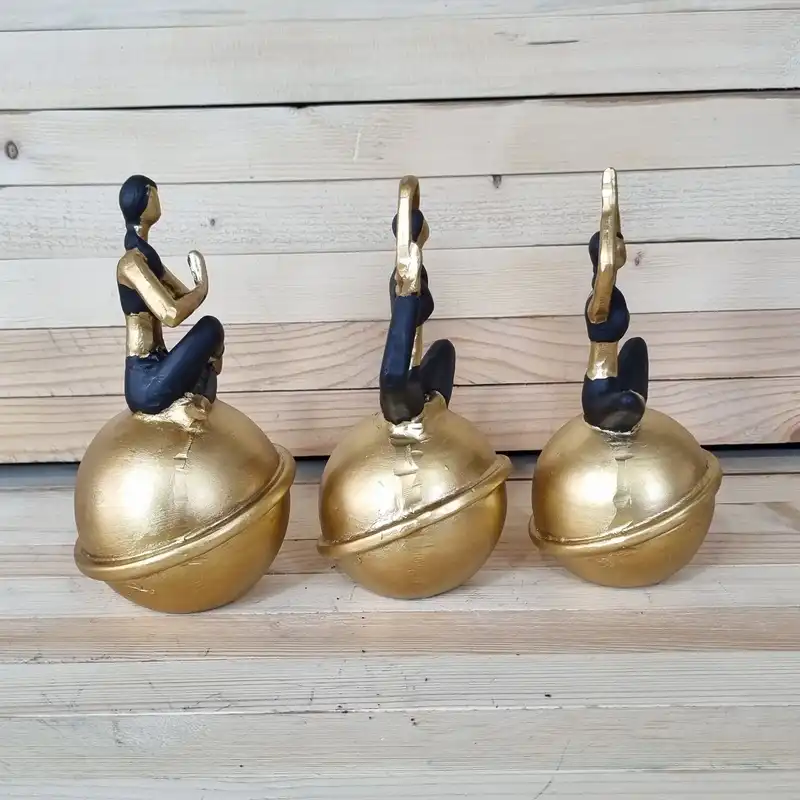 مجسمه مدل یوگا بسته 3 عددی