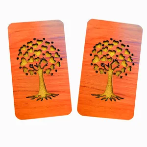 پاکت هدیه  مدل درخت مجموعه دو عددی