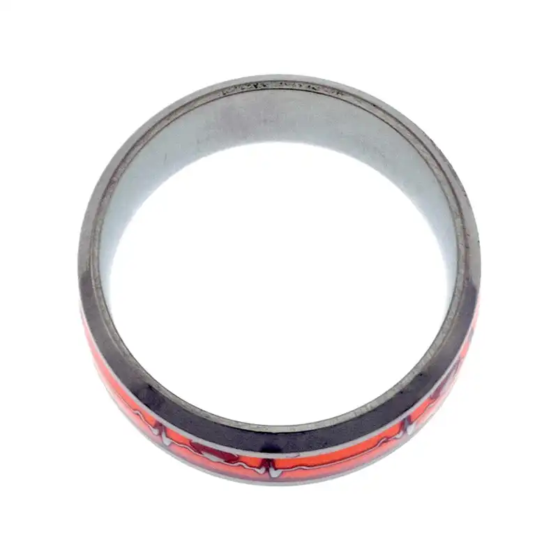 انگشتر برانت مدل شبتاب طرح ضربان قلب