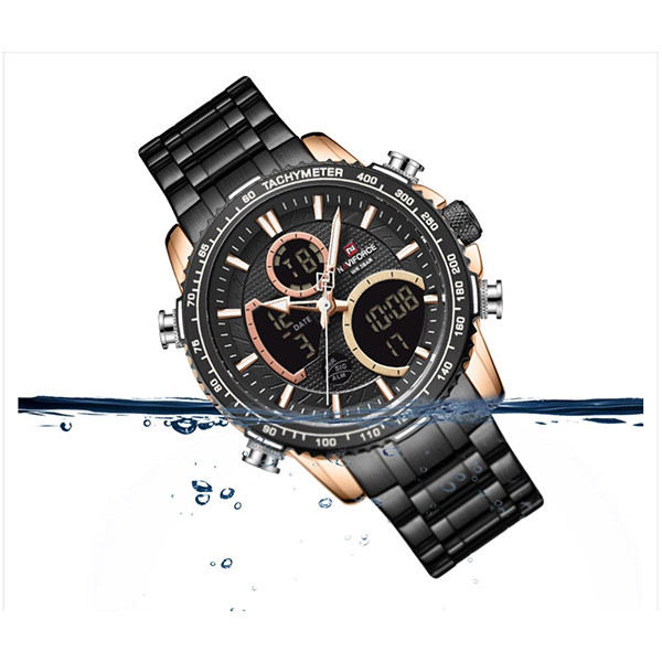 ساعت مچی عقربه‌ای مردانه نیوی فورس مدل NF9182 RGB