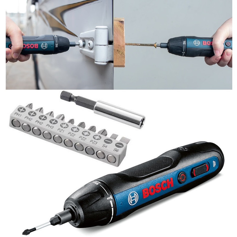 پیچ گوشتی شارژی بوش مدل GO +11 Extra پیچ گوشتی شارژی بوش مدل GO +11 Extra