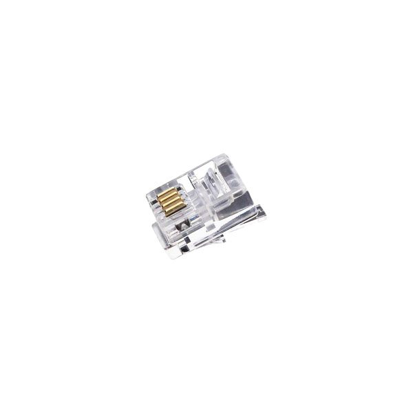 کانکتور RJ11-4PIN کی نت پلاس مدل K316 بسته 50 عددی 