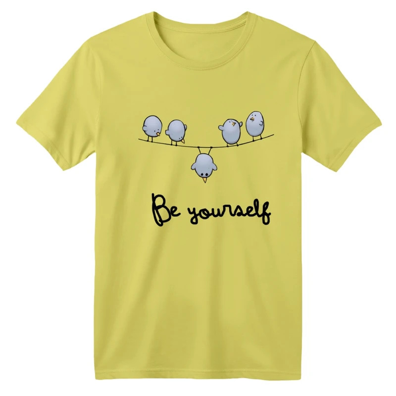 تی شرت آستین کوتاه بچگانه مدل پرنده های بامزه