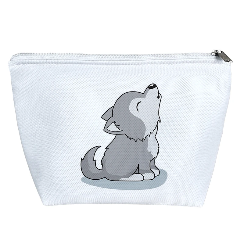 کیف لوازم آرایش دخترانه خندالو مدل بچه گرگ کد 6228