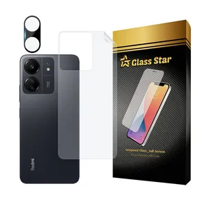 Glass Star MTBFULG Nano Back Protector With Camera Lens Protector For Xiaomi Redmi 13C 4G