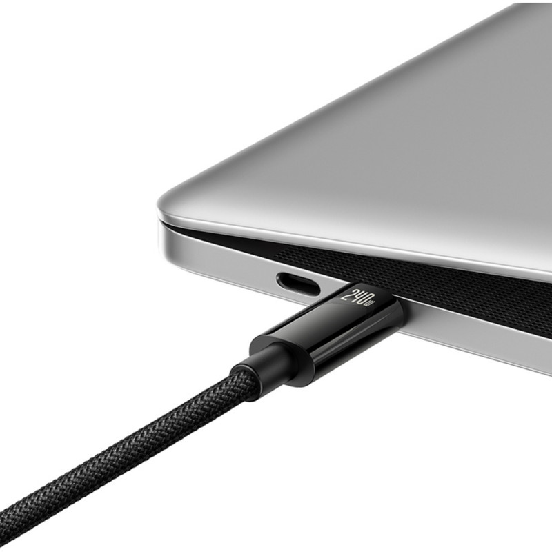 کابل تبدیل USB-C باسئوس مدل (TUNGSTEN  (240W طول 1 متر