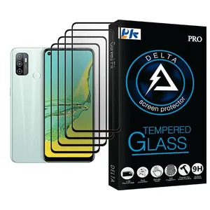 PK Delta Glass MIX004 Screen Protector For Oppo A33 (2020) Pack Of 4