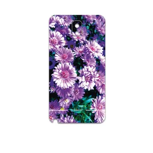 MAHOOT Purple-Flower Cover Sticker for Samsung Galaxy Note 3