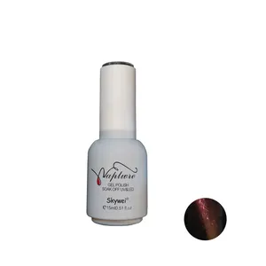 لاک ژل ناخن اسکای وی مدل چشم گربه ای شماره 11