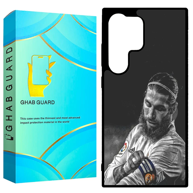 کاور قاب گارد طرح سرجیو راموس مدل GCHPD24U مناسب برای گوشی موبایل سامسونگ Galaxy S24 Ultra 5G