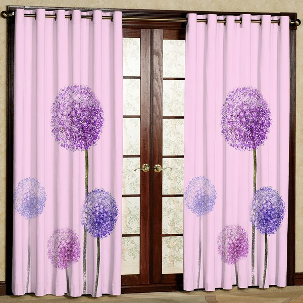 پرده مدل مخمل پانچی کد 7616 سایز 280x140 سانتی متر