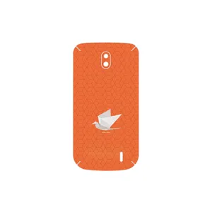 MAHOOT Minimalist origami bird Cover Sticker for Nokia 1